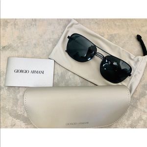 Giorgio Armani 6040 Black/Grey Sunglasses